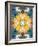 Mandala Ornament from Flower Photographs-Alaya Gadeh-Framed Photographic Print