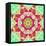 Mandala Ornament from Flower Photographs-Alaya Gadeh-Framed Premier Image Canvas