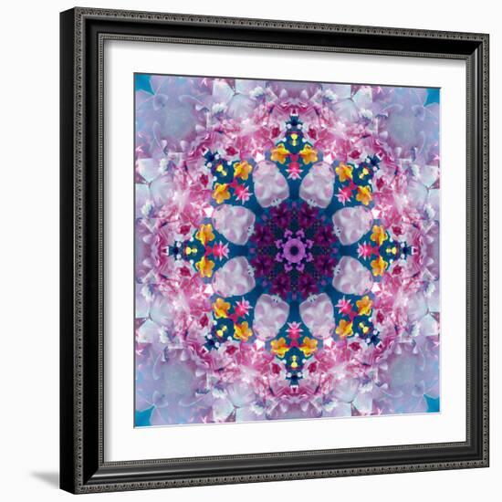 Mandala Ornament from Poeny Blossoms-Alaya Gadeh-Framed Photographic Print