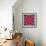 Mandala Ornament from Red Blooming Flowers, Conceptual Photographic Layer Work-Alaya Gadeh-Framed Photographic Print displayed on a wall