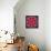 Mandala Ornament from Red Blooming Flowers, Conceptual Photographic Layer Work-Alaya Gadeh-Framed Premier Image Canvas displayed on a wall