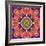 Mandala Ornament from Red Blooming Orchids, Conceptual Photographic Layer Work-Alaya Gadeh-Framed Photographic Print