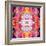 Mandala Ornament from Red Blooming Orchids, Conceptual Photographic Layer Work-Alaya Gadeh-Framed Photographic Print