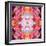 Mandala Ornament from Red Blooming Orchids, Conceptual Photographic Layer Work-Alaya Gadeh-Framed Photographic Print