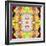 Mandala Ornament from Red Blooming Orchids, Conceptual Photographic Layer Work-Alaya Gadeh-Framed Photographic Print