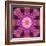 Mandala Ornament from Red Blooming Orchids, Conceptual Photographic Layer Work-Alaya Gadeh-Framed Photographic Print