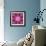 Mandala Ornament from Red Blooming Orchids, Conceptual Photographic Layer Work-Alaya Gadeh-Framed Photographic Print displayed on a wall
