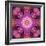 Mandala Ornament from Red Blooming Orchids, Conceptual Photographic Layer Work-Alaya Gadeh-Framed Photographic Print