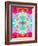 Mandala Ornament of Flowers, Composing-Alaya Gadeh-Framed Photographic Print