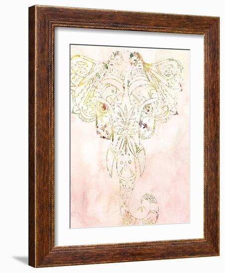 Mandala Wild 1-Kimberly Allen-Framed Art Print