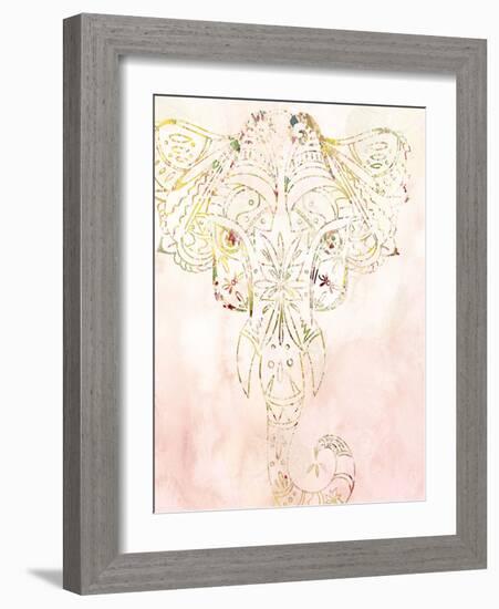 Mandala Wild 1-Kimberly Allen-Framed Art Print