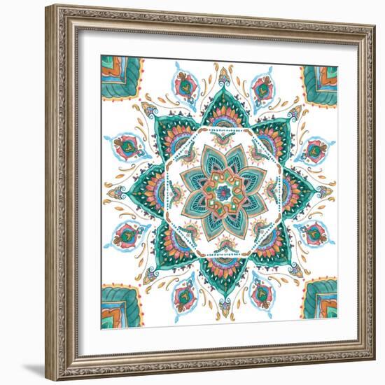 Mandala Zen I-Melissa Wang-Framed Art Print