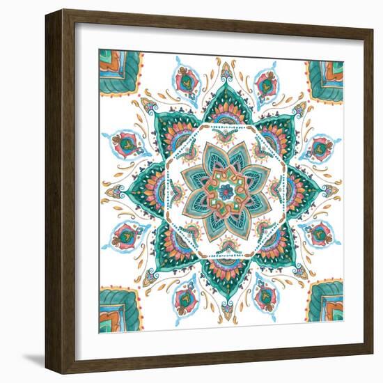 Mandala Zen I-Melissa Wang-Framed Art Print