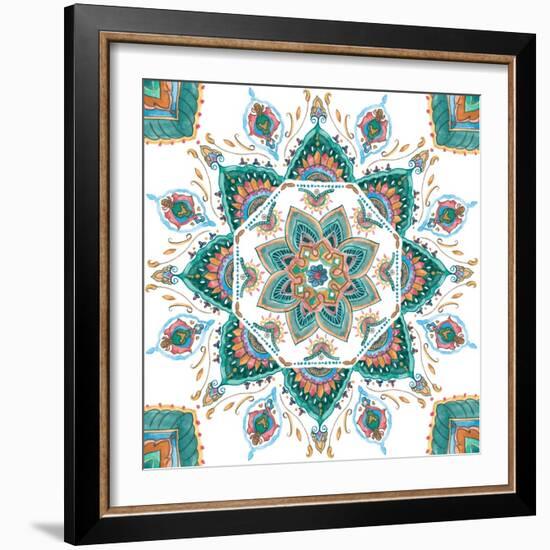 Mandala Zen I-Melissa Wang-Framed Art Print