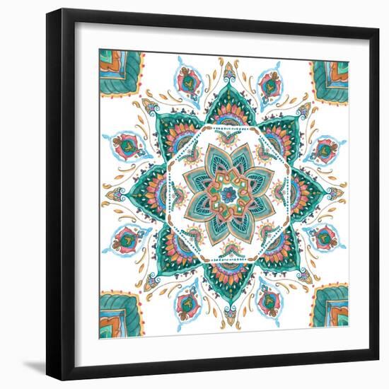 Mandala Zen I-Melissa Wang-Framed Art Print