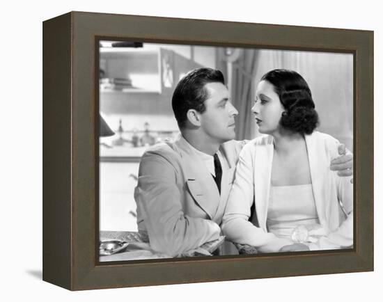 Mandalay, from Left, Lyle Talbot, Kay Francis, 1934-null-Framed Stretched Canvas