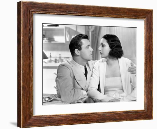 Mandalay, from Left, Lyle Talbot, Kay Francis, 1934-null-Framed Photo