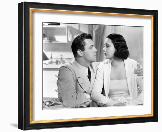 Mandalay, from Left, Lyle Talbot, Kay Francis, 1934-null-Framed Photo