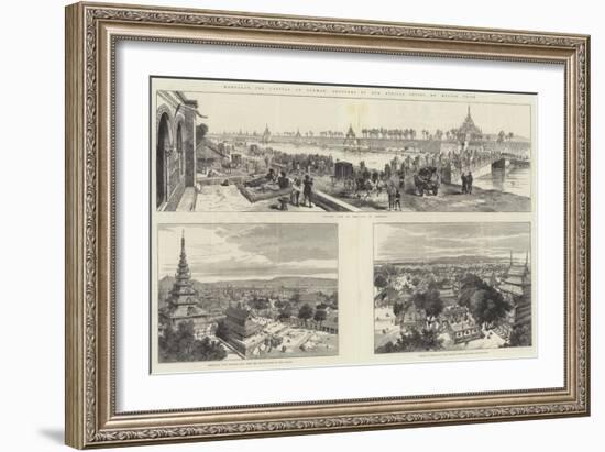 Mandalay, the Capital of Burmah-Melton Prior-Framed Giclee Print