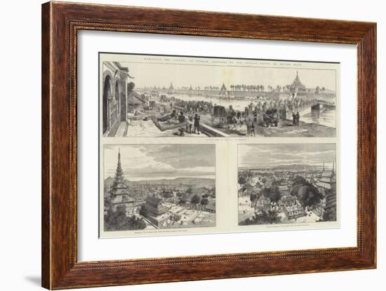 Mandalay, the Capital of Burmah-Melton Prior-Framed Giclee Print