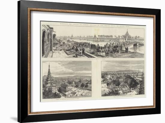 Mandalay, the Capital of Burmah-Melton Prior-Framed Giclee Print