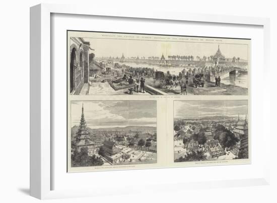 Mandalay, the Capital of Burmah-Melton Prior-Framed Giclee Print