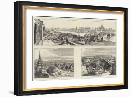 Mandalay, the Capital of Burmah-Melton Prior-Framed Giclee Print