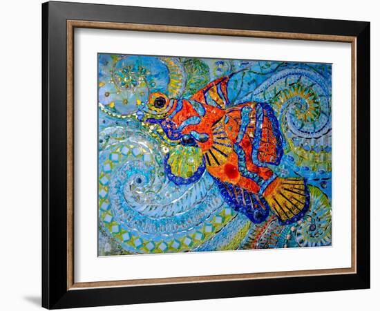 Mandarin Fish, 2013-Maylee Christie-Framed Giclee Print