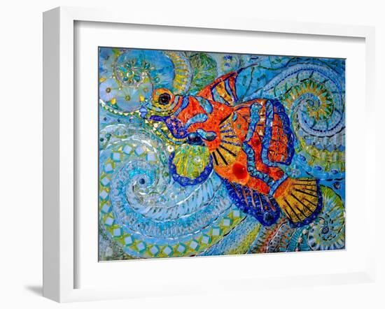 Mandarin Fish, 2013-Maylee Christie-Framed Giclee Print