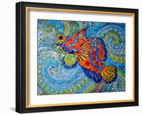 Mandarin Fish, 2013-Maylee Christie-Framed Giclee Print