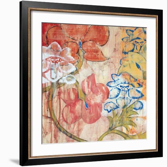 Mandarin Garden III-Kate Birch-Framed Giclee Print