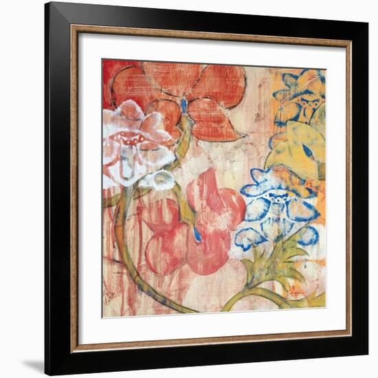 Mandarin Garden III-Kate Birch-Framed Giclee Print