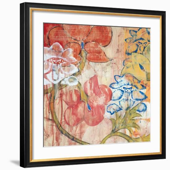 Mandarin Garden III-Kate Birch-Framed Giclee Print