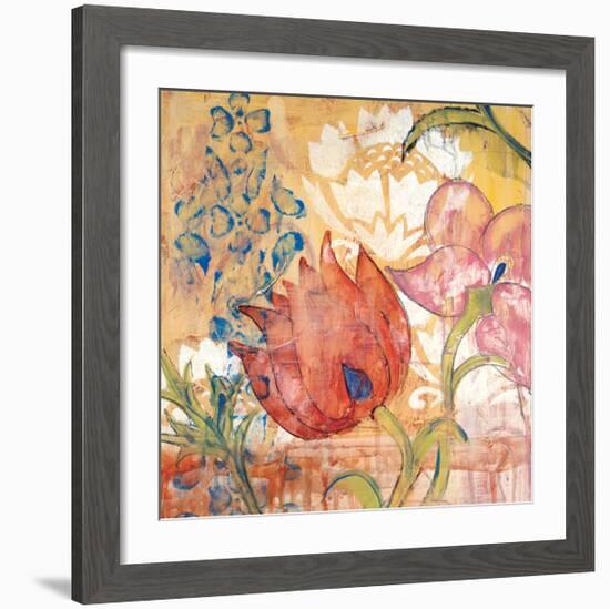 Mandarin Garden IV-Kate Birch-Framed Giclee Print