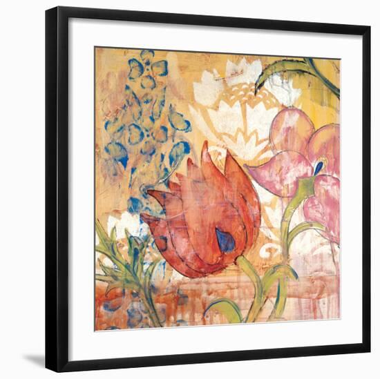 Mandarin Garden IV-Kate Birch-Framed Giclee Print