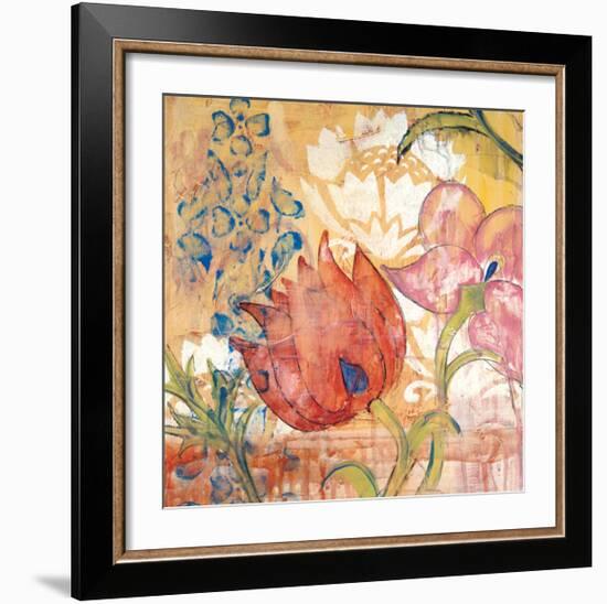 Mandarin Garden IV-Kate Birch-Framed Giclee Print