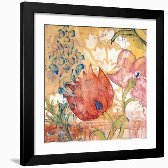 Mandarin Garden IV-Kate Birch-Framed Giclee Print