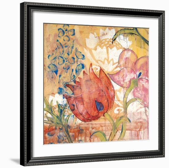 Mandarin Garden IV-Kate Birch-Framed Giclee Print