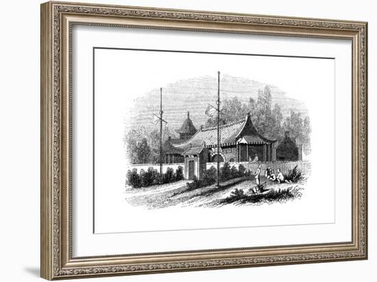 Mandarin's House, China, 1847-Armstrong-Framed Giclee Print