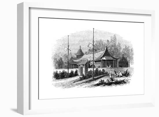 Mandarin's House, China, 1847-Armstrong-Framed Giclee Print