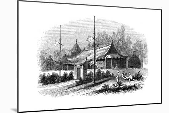 Mandarin's House, China, 1847-Armstrong-Mounted Giclee Print