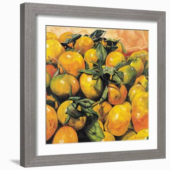 Mandarins, 2004-Pedro Diego Alvarado-Framed Giclee Print