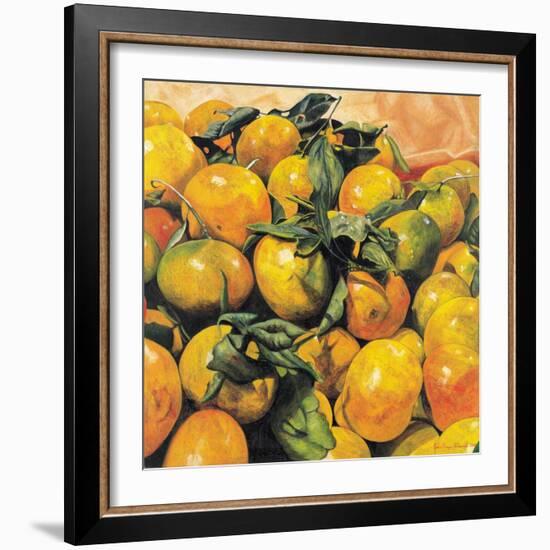 Mandarins, 2004-Pedro Diego Alvarado-Framed Giclee Print