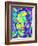 Mandela-Cristian Mielu-Framed Art Print