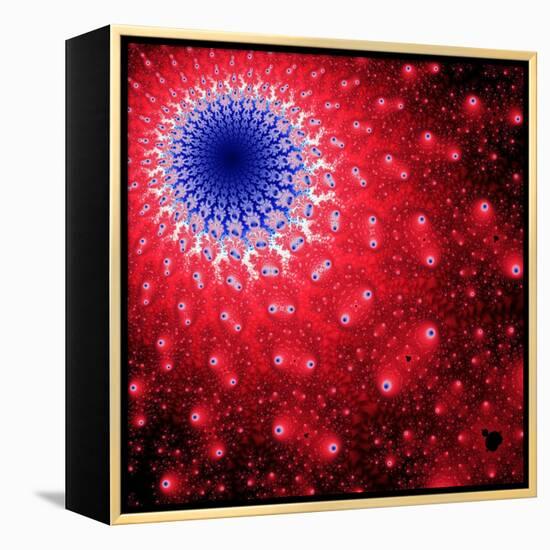 Mandelbrot Fractal-Laguna Design-Framed Premier Image Canvas