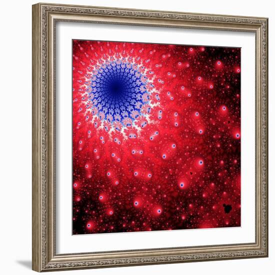 Mandelbrot Fractal-Laguna Design-Framed Premium Photographic Print