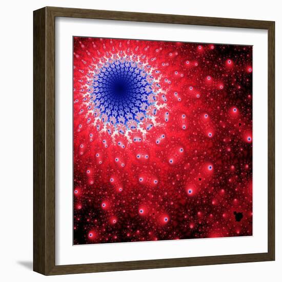 Mandelbrot Fractal-Laguna Design-Framed Premium Photographic Print