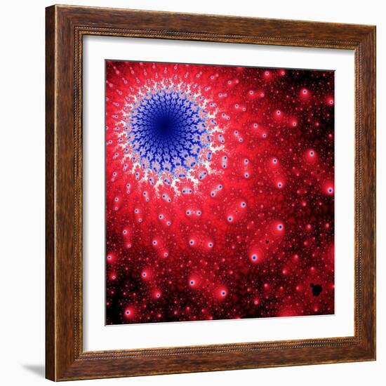 Mandelbrot Fractal-Laguna Design-Framed Premium Photographic Print