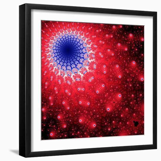 Mandelbrot Fractal-Laguna Design-Framed Premium Photographic Print