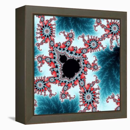 Mandelbrot Fractal-Laguna Design-Framed Premier Image Canvas